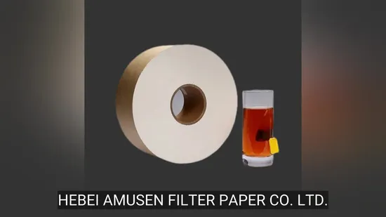 Tea Bag Packing Filter Paper Non Heat Sealing Coffee Filter Paper 