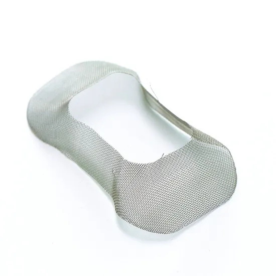 Custom Shape Perforated Etching Metal Stainless Steel 303 Ms Black Plated Grid Wire Mesh Perforated SUS303 Metal Mesh Chemical Etching Speaker Net 