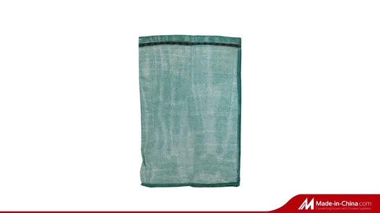 Grs SGS CE Factory Packaging 25kg 50kg Onion Potato Tomato Cabbage Vegetable Fruit Orange Firewood Seafood Garlic Plastic Drawstring Empty PP Leno Net Mesh Bag 