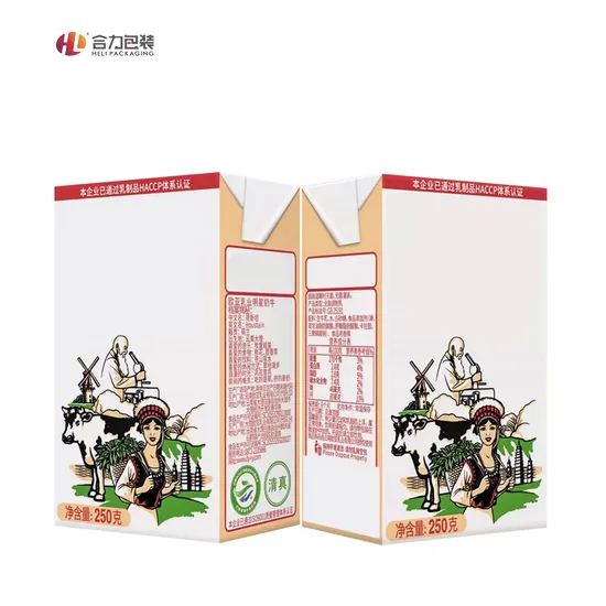200ml Aseptic Packaging Paper Material for Juice/Milk/Wine/Tea 