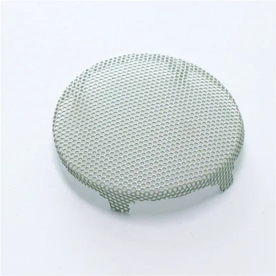 Custom Shape Perforated Metal SUS316 Ms Gold Plated Grid Wire Mesh Perforated SUS303 Metal Mesh Chemical Etching Speaker Net 