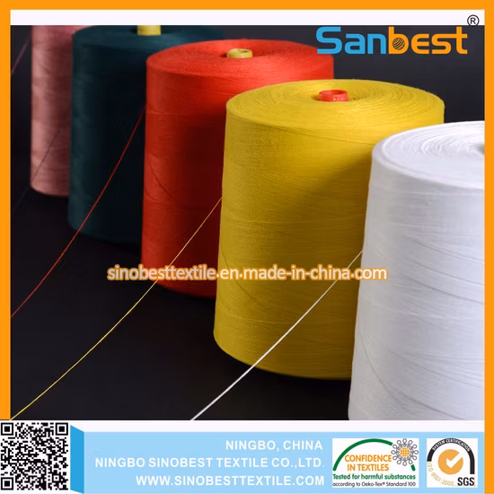 100% Premium Spun Polyester Bag Closing Thread for Gunny